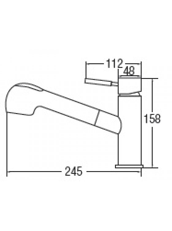 AIMER Brass Chrome Flexible Hose Sink Mixer AMMX-88202 AIMER Brass Chrome Flexible Hose Sink Mixer AMMX-88202