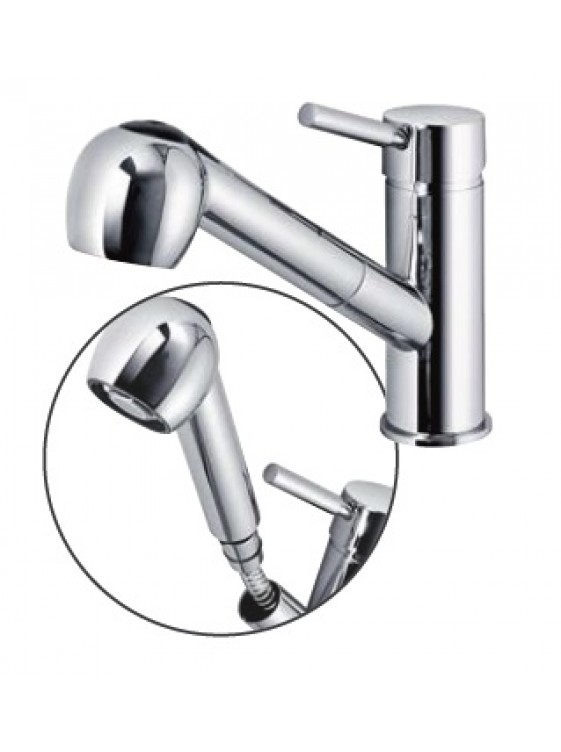 AIMER Brass Chrome Flexible Hose Sink Mixer AMMX-88202 AIMER Brass Chrome Flexible Hose Sink Mixer AMMX-88202