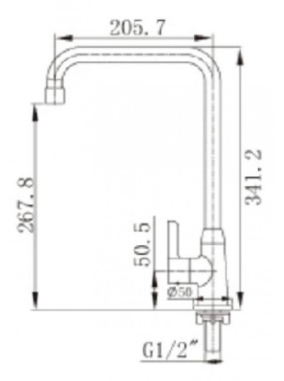 BARENO PLUS Pillar Sink Tap-PST-1012-11 