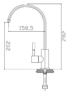 BARENO PLUS Stainless Steel Filter Tap-SS-FT01 