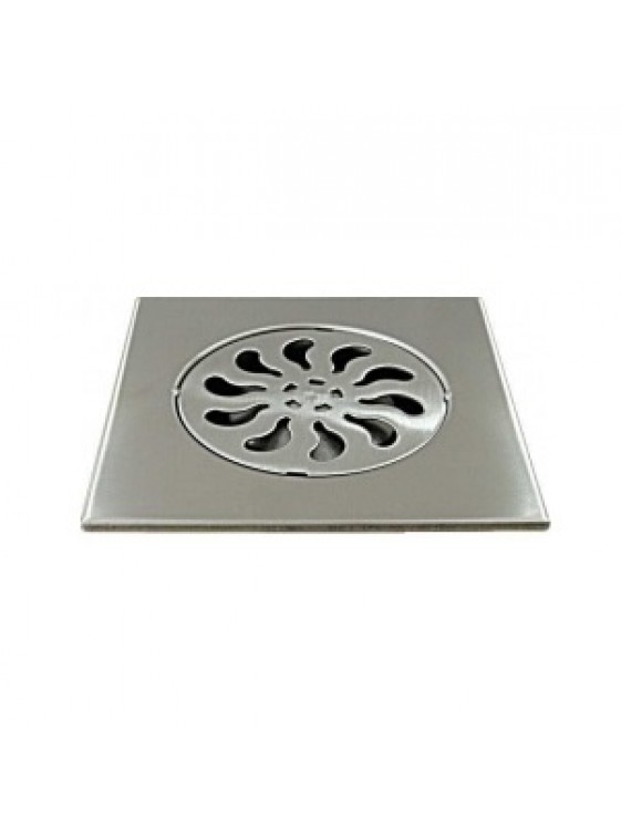 BARENO 100x100Mm Floor Trap S/S 3138-4" 