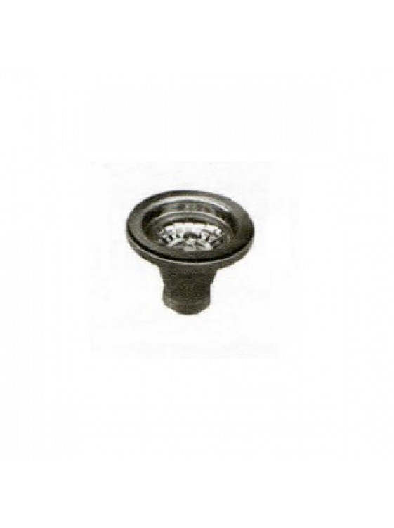 BARENO Ø114Mm S/S Waste Strainer W Basket WSS02 