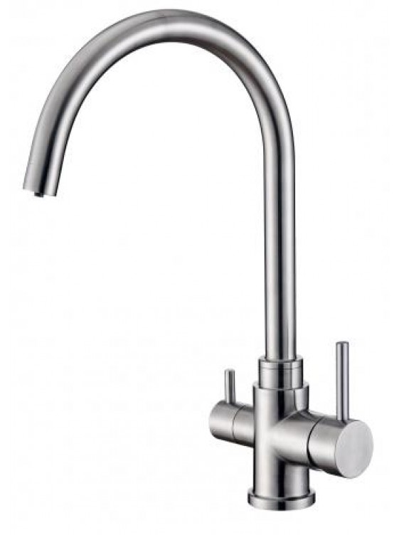 BARENO PLUS S/S Sink Mixer c/w Filter-SS-SMWF103 