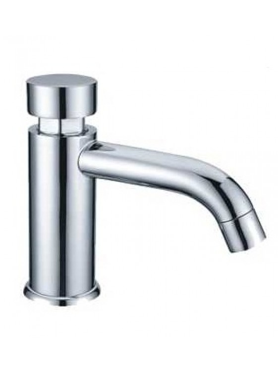 BARENO Plus Self Closing Pillar Basin Tap-D-06 
