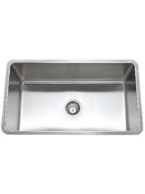 BARENO SS 304 1 Bowl Undermount Sink (1.5mmthk) UM3058 