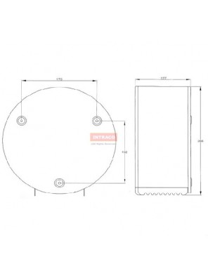 DOE Serengetti stainless steel jumbo roll holder (lockable) DOE Serengetti stainless steel jumbo roll holder (lockable)
