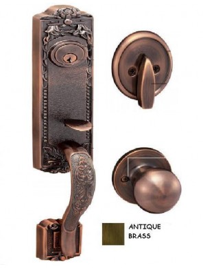 GERE  Solid Brass Handleset Dummy M5-Antique Brass G29005