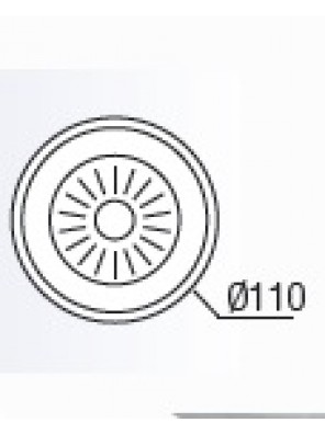 HEAD 110mm Dia S/Steel Waste HDACC 706 HEAD 110mm Dia S/Steel Waste HDACC 706