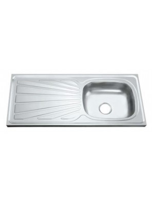 HEAD S/S Kitchen Sink With 100mm Waste HDKS-106465A 
