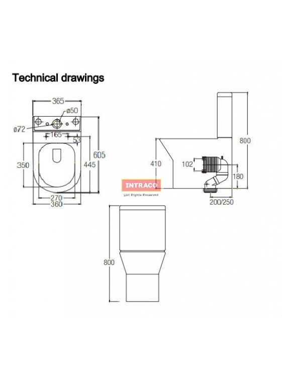 JOHNSON SUISSE COMPLETE SET FOR TREVISO DUAL OUTLET 6/3L BTW C/COUPLED WC SET (RIMLESS)(WHITE) JOHNSON SUISSE COMPLETE SET FOR TREVISO DUAL OUTLET 6/3L BTW C/COUPLED WC SET (RIMLESS)(WHITE)