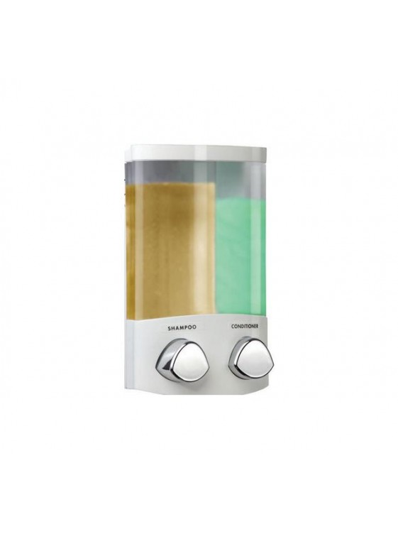 The Euro Series W Chrome Button-Dispenser II (Duo); 76254-1