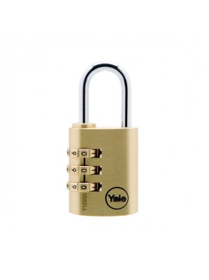 YALE Brass Resettable(Combination)Padlock 30mm Y150/30/125/1