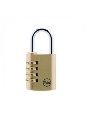 YALE Brass Resettable (Combination) Padlock 40mm Y150/40/130/1