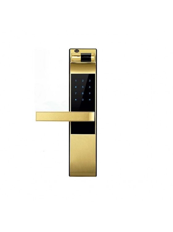 YALE Electronic Mortise Lock (Card) (Gold) (086150)-YDM3109