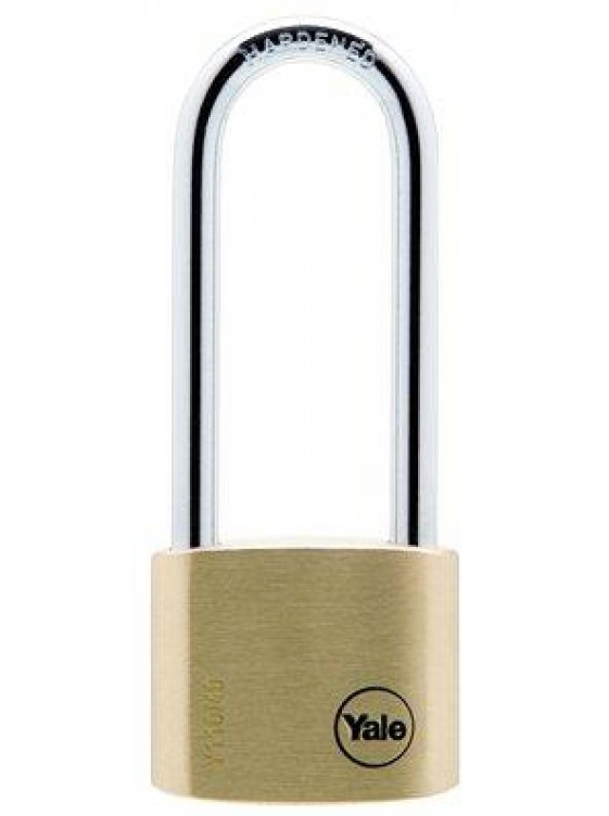 YALE Long Shakle Brass Padlocks Y110/40/163/1
