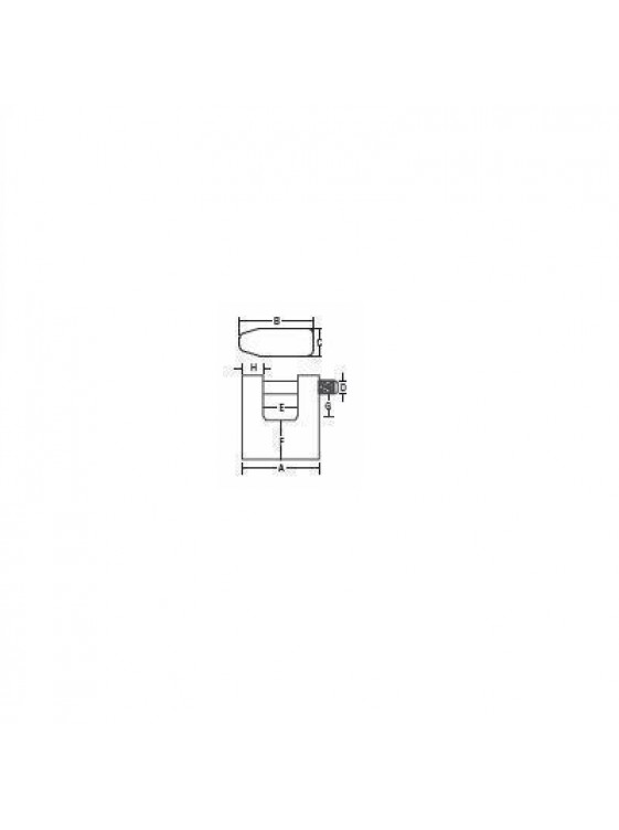 St.Guchi 60mm X 3Pc K/Alike C.P H.Steel Padlock SGPL-300/603