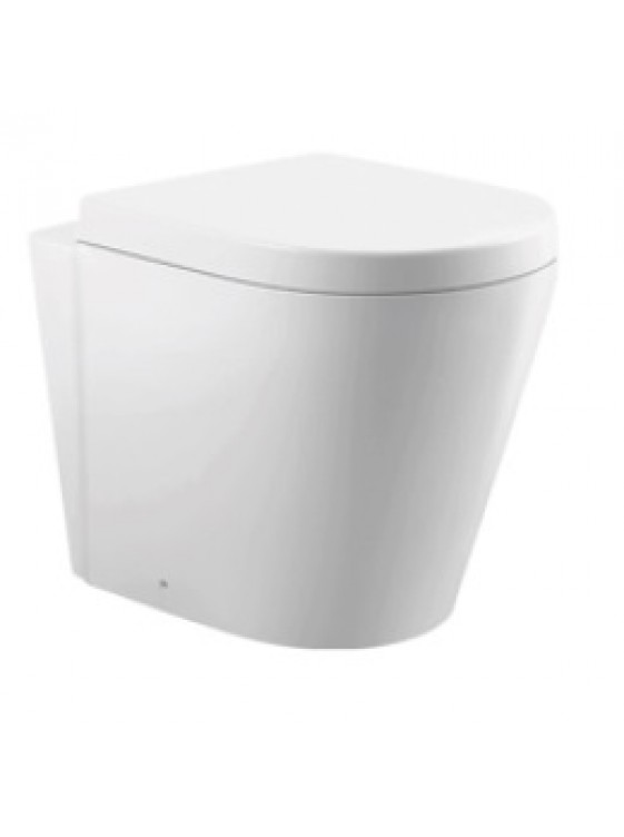 ZELLA Back Wall Wash Down WC set P Trap180mm (White) C-207P