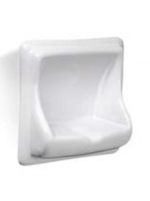 ZELLA Semi-recessed Soap Dish Size:168x168 (White) H-20 