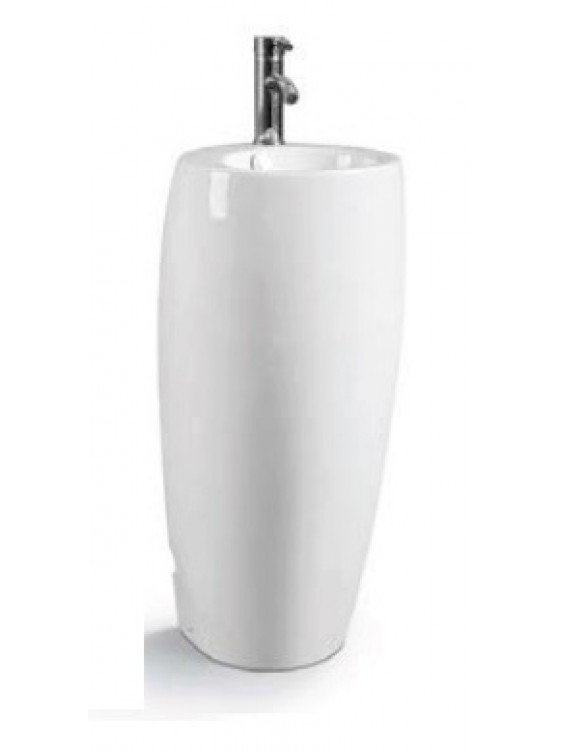 ZELLA Stand Alone Basin (White) PB-907 