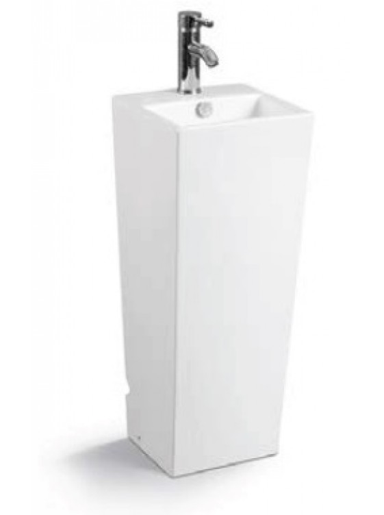 ZELLA Stand Alone Basin (White) PB-908 