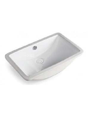ZELLA Undercounter Basin 520x390x170mm (White) L-308  
