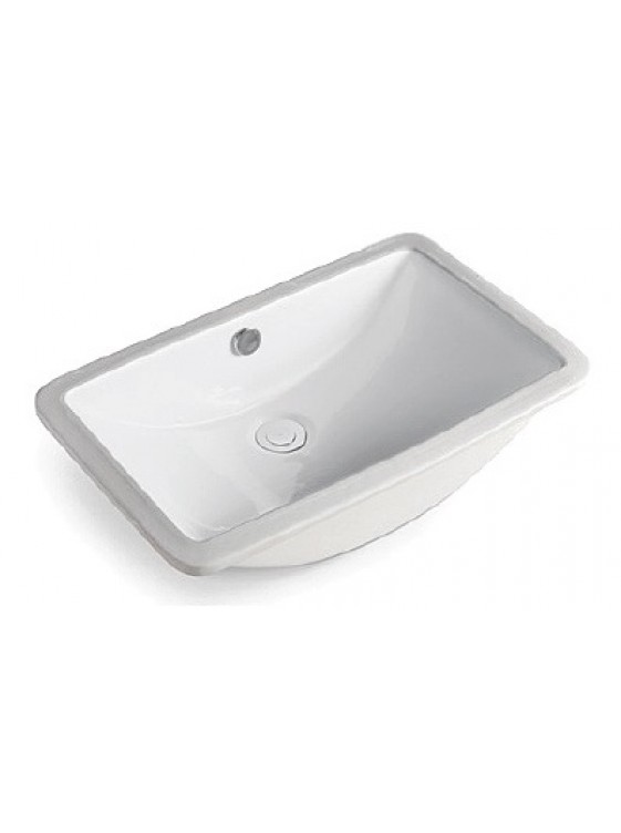 ZELLA Undercounter Basin 520x390x170mm (White) L-308 