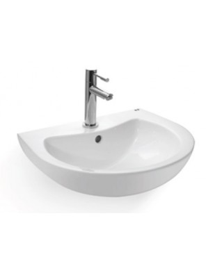 ZELLA Wall Hung Basin Size:495x400x180mm (White) L-211 