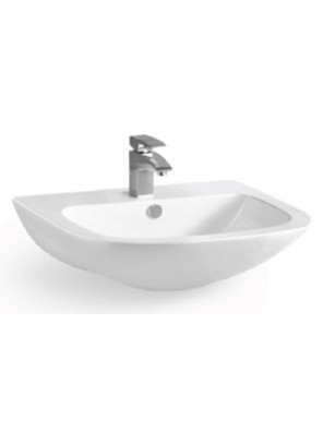 ZELLA Wall Hung Basin Size:540x470x195mm (White) L-207 