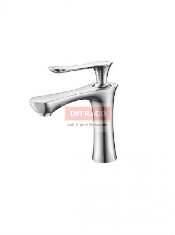 AIMER Brass Satin Nickel Basin Pillar Cold Tap AMFC-6550