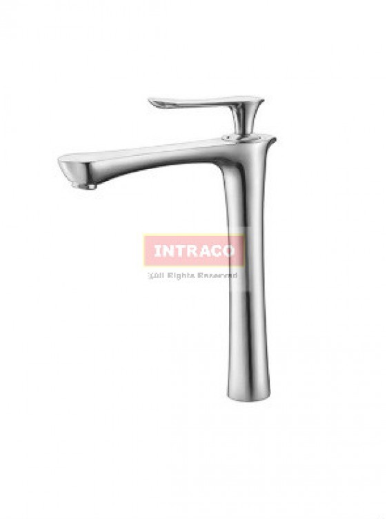 AIMER Brass Satin Nickel Basin Pillar Cold Tap AMFC-6551