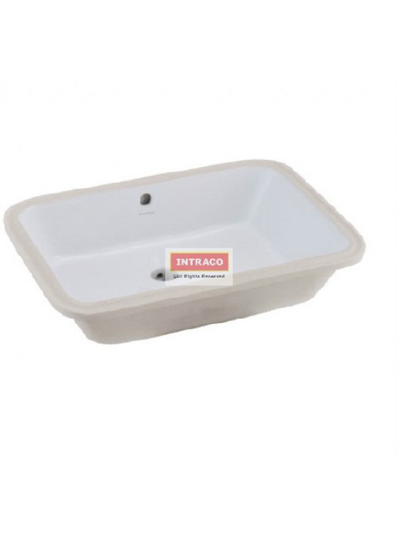 JOHNSON SUISSE WBAAGM200WW GEMELLI RECTANGULAR UNDERCOUNTER BASIN; 560 X 400MM (WHITE) JOHNSON SUISSE WBAAGM200WW GEMELLI RECTANGULAR UNDERCOUNTER BASIN; 560 X 400MM (WHITE)