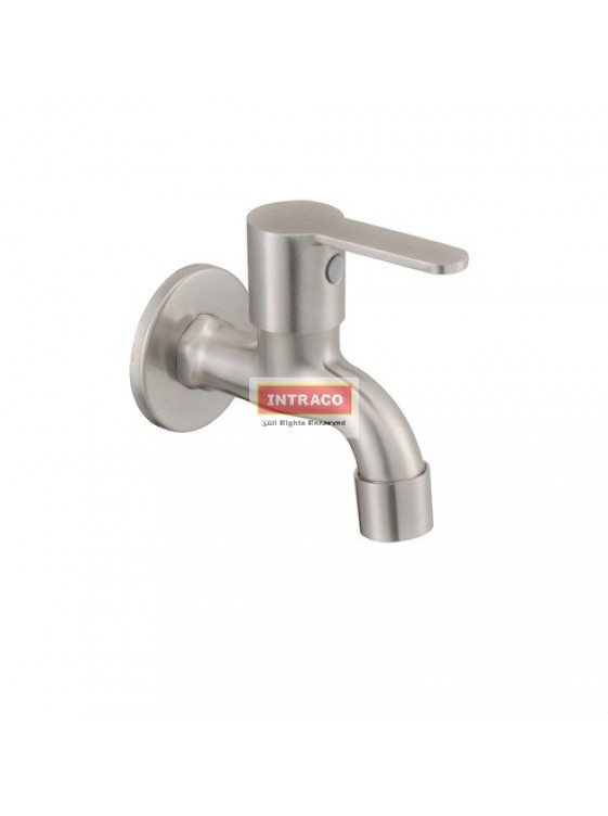 JOHNSON SUISSE WBFA301416SS MURANO S/S 1/2" BIB TAP WITH WALL FLANGE JOHNSON SUISSE WBFA301416SS MURANO S/S 1/2" BIB TAP WITH WALL FLANGE