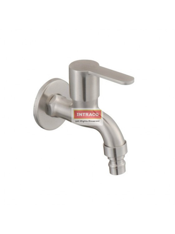 JOHNSON SUISSE WBFA301419SS MURANO S/S 1/2" WASHING MACHINE TAP WITH WALL FLANGE JOHNSON SUISSE WBFA301419SS MURANO S/S 1/2" WASHING MACHINE TAP WITH WALL FLANGE