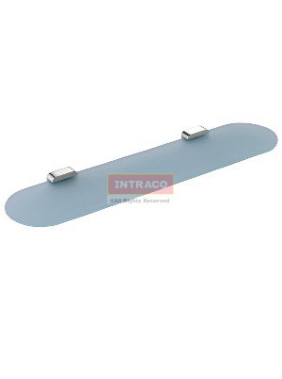 Johnson Suisse WBBA100158CP Forli- Glass Shelf, Tempered Glass Frosted Johnson Suisse WBBA100158CP Forli- Glass Shelf, Tempered Glass Frosted