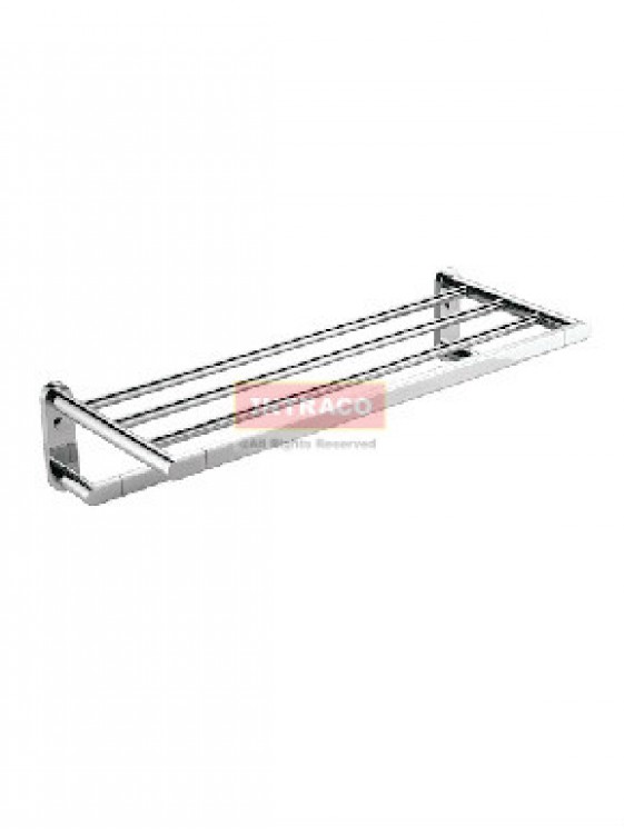 Johnson Suisse WBBA100176CP Forli- Double Bath Towel Shelf
