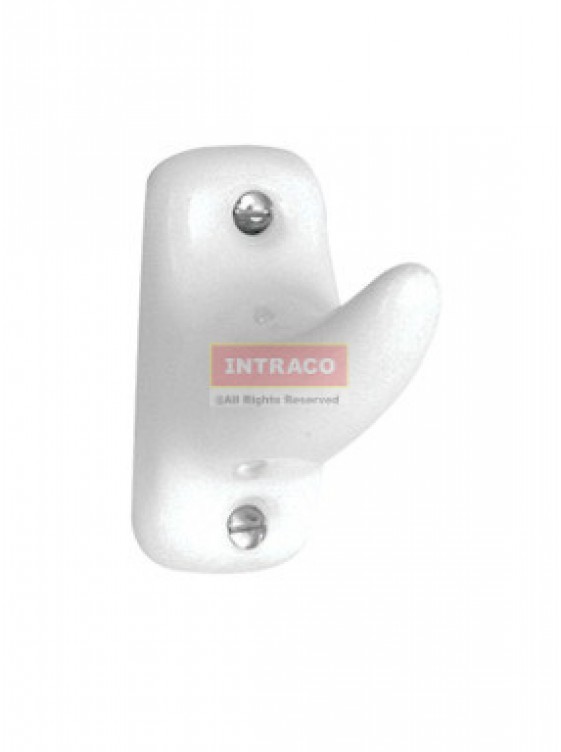 Johnson Suisse WBBSRH000WW Robe Hook Only W/O Fixing (White)