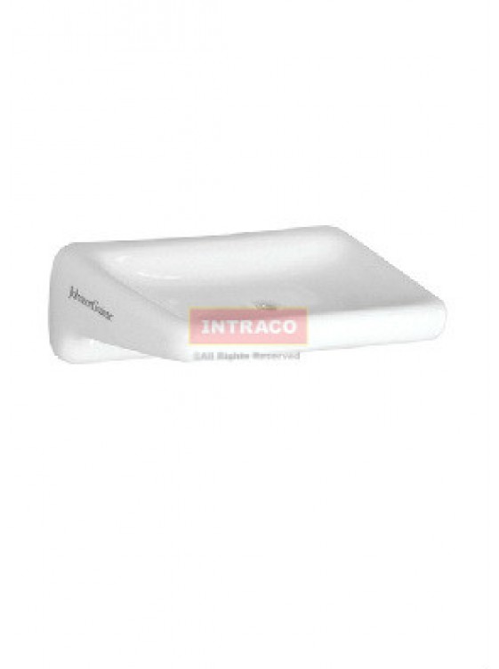 Johnson Suisse WBBSSO000WW Screw To Wall Soap Tray Only W/O Fixing (White) Johnson Suisse WBBSSO000WW Screw To Wall Soap Tray Only W/O Fixing (White)