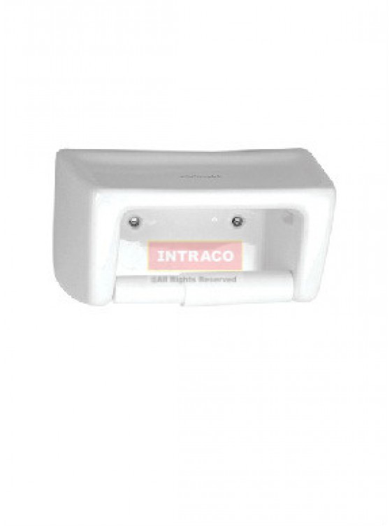 Johnson Suisse WBBSTH000WW Screw-To-Wall Toilet Roll Holder W Shelf Only W/O Acc. (White) Johnson Suisse WBBSTH000WW Screw-To-Wall Toilet Roll Holder W Shelf Only W/O Acc. (White)